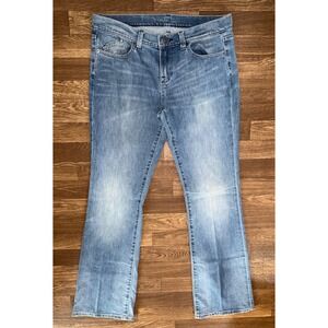 London Jean Denim Jeans Embellished Pockets Bootcut Women's Size‎ 10